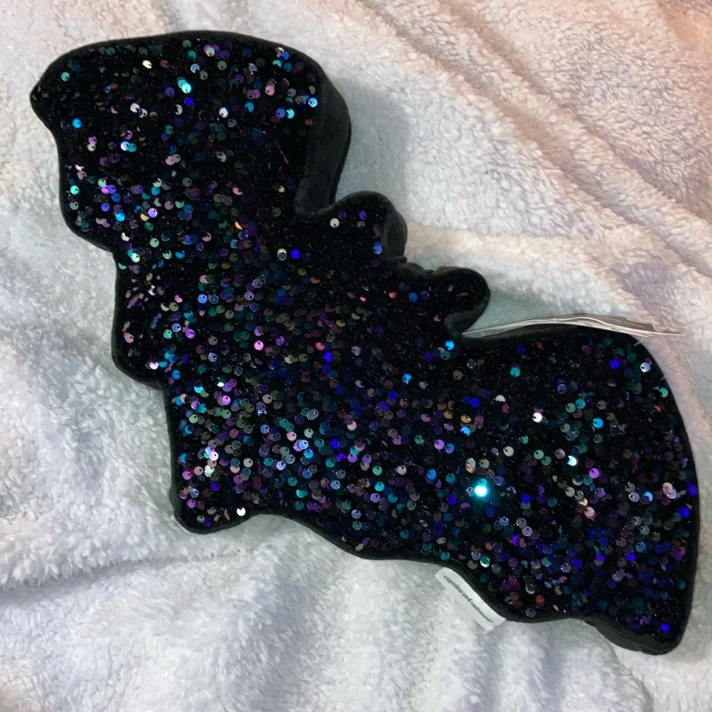 Sequin bat pillow *FIRM PRICE*